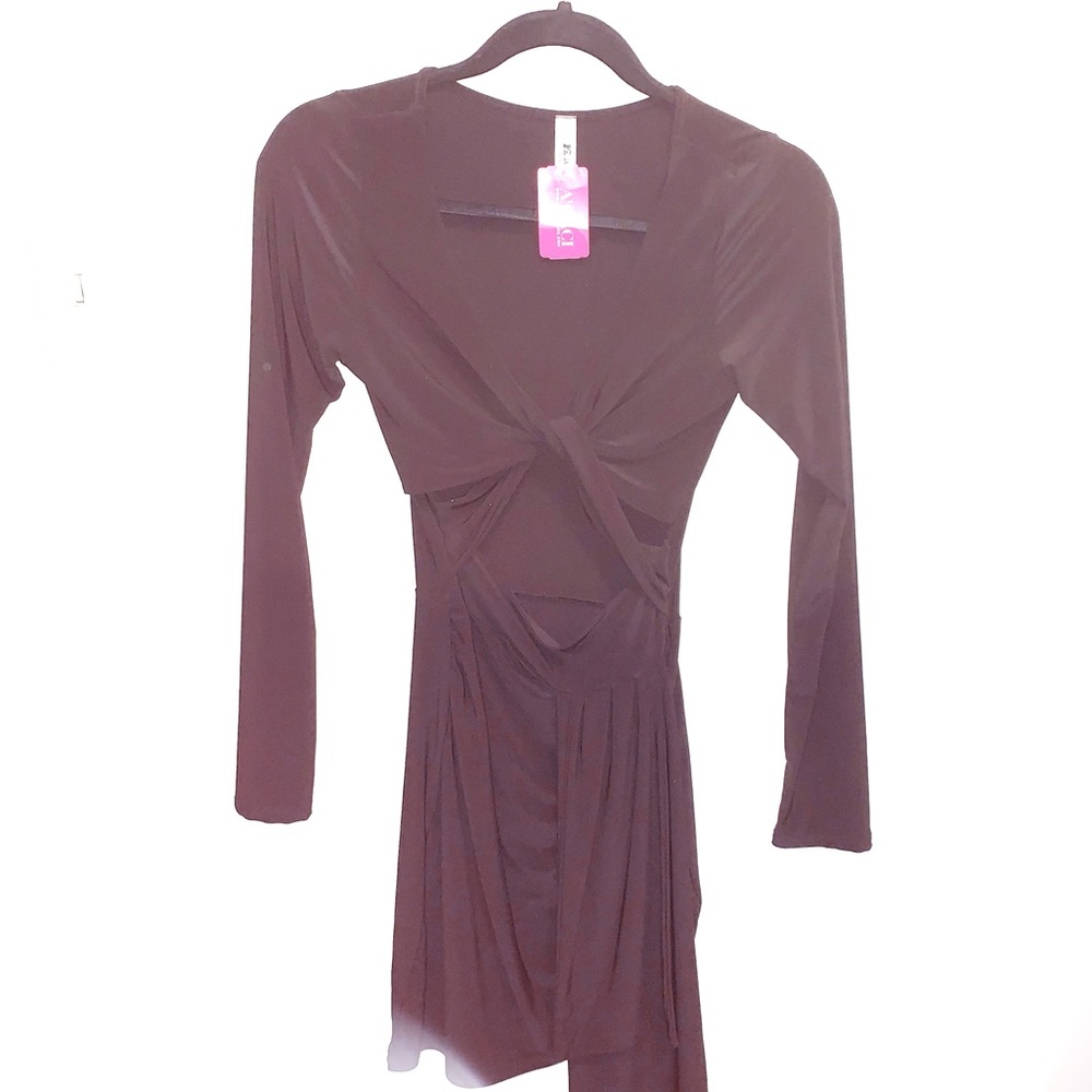NWT A’Gaci “Good Times Ahead” Knotted Dress